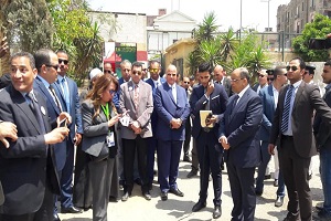 جولات مكثفة لمحافظ القاهرة بالجان الانتخابيةبالمحافظه