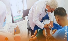 قافلة طبية مجانية بمركز شباب البساتين لخدمة أهالي المنطقة