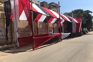 مرور رئيس الحي على المقرات الإنتخابية