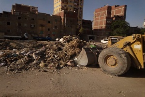 حي المعصره يقوم بكافة الجهود لرفع مستوى منظومة النظافة بشوارعه