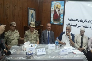 حفل تكريم  للمشاركين في تدشين معسكر إيواء 200 أسره