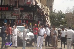 حملة مكبرة لتطهير ميدان حلوان من الإشغالات