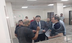 نائب محافظ القاهرة للمنطقة الشمالية يتفقد المركز التكنولوجي بالحي