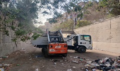 رفع كفاءة منظومة النظافة بشوارع وميادين الحي