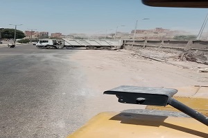متابعة الاعمال اليومية بالحي