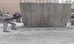 استمرار أعمال إزالة مخالفات البناء بنطاق الحي