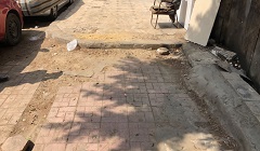 متابعة اعمال إعادة الشئ لأصله بشارع جسر السويس