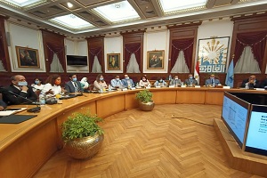 محافظ القاهرة  يعقد اجتماعًا لمتابعة مشروع تطوير القاهرة الخديوية