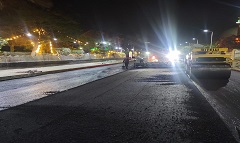 حملة لرفع كفاءة منظومة الطرق بالحي