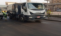 رفع كفاءة منظومة النظافة بنطاق الحي 