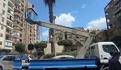 متابعة الاعمال اليومية بنطاق الحي 