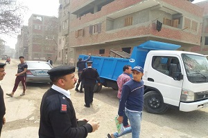 استرداد ٤٠٠٠ متر من أملاك الدولة بكورنيش النيل