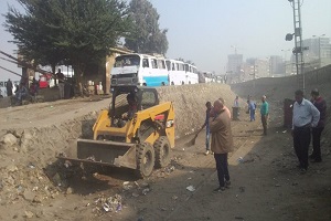 حملة للنظافة وإزالة القمامة 