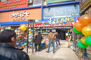 رفع اشغالات بحي شرق مدينة نصر