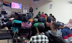 مشاركة مركز شباب صقر قريش بندوة عن البلازما بمركز شباب المعادى الجديدة