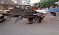 حملة مكبرة لرفع الاشغالات بنطاق الحي