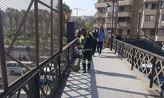 نظافة شارعي امتداد رمسيس وصلاح سالم