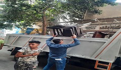 حملات يومية لرفع وازالة الاشغالات بنطاق الحي