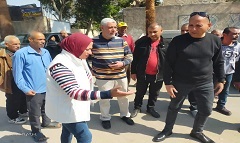 رئيس هيئة نظافة القاهرة يتفقد الأوضاع الخدمية بحي الشرابية