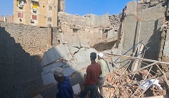 إزالة في المهد بعقار بحارة برج علي