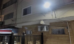 مراجعة الانارة في نطاق الحي بمناسبة الاستعداد لاعياد الاخوه المسيحيين