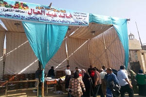 ازالة تعديات عن 12 فدان بالمعصرة