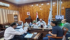  القاء الجماهيرى الاسبوعى بمكتب رئيس الحى