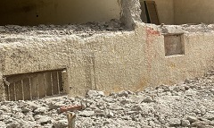 إيقاف اعمال مخالفة بعقار بشارع مصطفي البرادعي