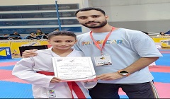 مركز روض الفرج يفوز بالمركز السابع في بطولة الجمهورية للكاراتيه تحت 12 سنة