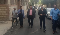 رفع كفاءة الشوارع والميادين بنطاق الحي 