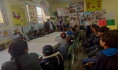 ندوة إرشادية للتوعية عن صحة وسلامة الغذاء بمدرسة محمد فريد الإبتدائية 