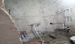 أيقاف أعمال مخالفة في المهد بالجمالية