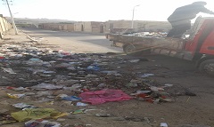 حملة لرفع المخلفات والقمامة بنطاق الحي 