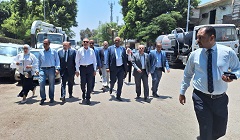 محافظ القاهرة يتابع أعمال تطوير محيط قلعة صلاح الدين وعدد من المحاور