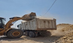  رفع كفاءة منظومة النظافة بالحي