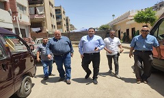 حملة لرفع اشغالات الباعة الجائلين