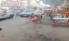 حملة لإزالة الاشغالات بنطاق الحي