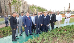 محافظ القاهرة يفتتح حديقة اللواء جمال محمد علي «الواحة» بشرق مدينة نصر
