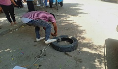 رفع وإزالة جميع المخالفات والاشغالات التي تعوق حركة المواطنين 