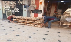  حملة مكبرة بقيادة رئيس الحي لرفع الإشغالات