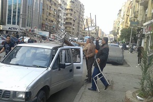 عمل حملة علي شارع شبرا 