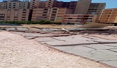 حملة لازالة التعديات على قطعة أرض مخصصة للأبنية التعليمية