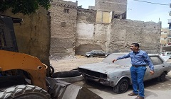 حملة مكبرة لرفع الاشغالات بنطاق الحي 
