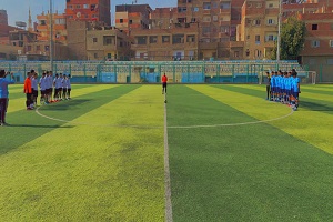شباب الجزيرة يفوز على فريق عزبة النخل 5 /1