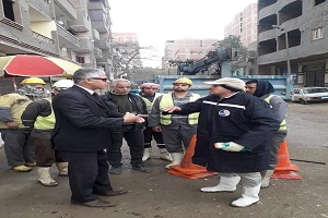 الإنتهاء من أعمال الصرف الصحي بالمعصرة