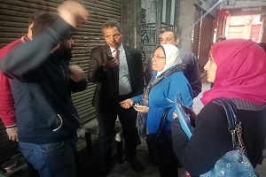 حملة مكبرة من الحي برفقة الطب البيطري لفحص اللحوم