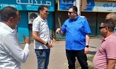 متابعة  الاعمال اليوميةبنطاق الحي