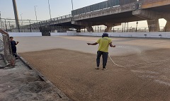 تطوير ملعب مركز شباب الاباجية الرئيسي لكرة القدم