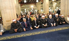 محافظ القاهرة ووزير الأوقاف يشهدان احتفال الأزهر الشريف بالمولد النبوى