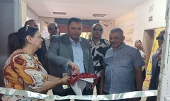 افتتاح معرض الأسر المنتجة بإدارة الشؤون الاجتماعية 